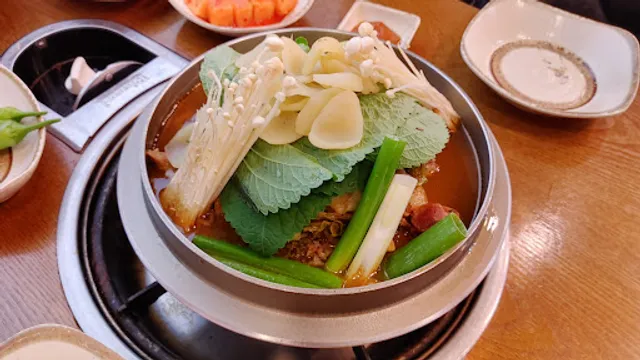 별미감자탕 주안점