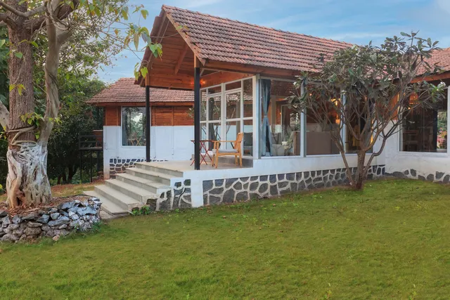 StayVista at Anjee's Chalet | Luxury Villa with Swimming Pool in Karjat