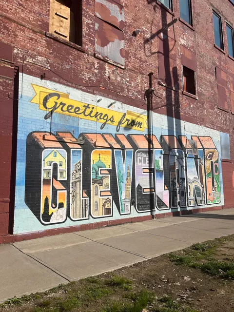 Greetings from Cleveland Mural
