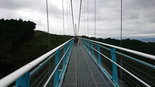 三島スカイウォーク ロングジップスライド