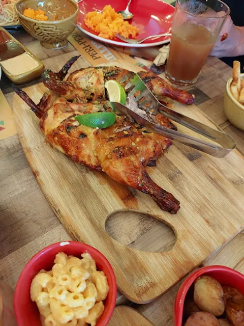 Peri-Peri Charcoal Chicken & Sauce bar