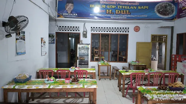 Bubur Sop Tetelan Sapi Mang H. Dul