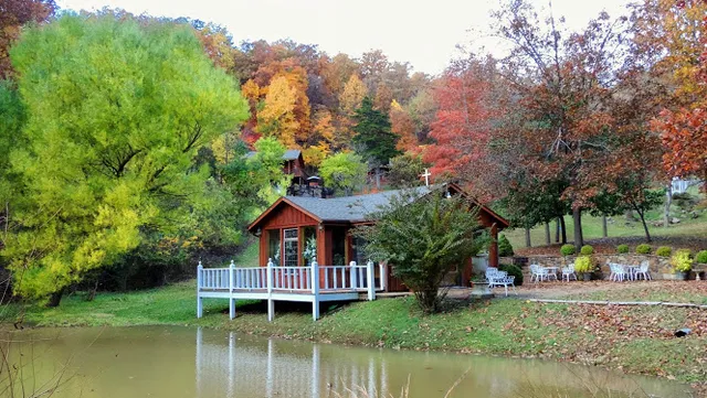 Little Glass Wedding Chapel At Red Bud Valley