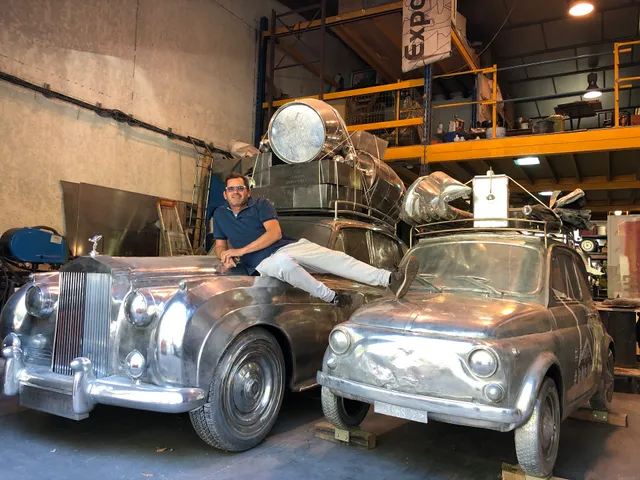 La statue - Un Dimanche à Nice de S.Cipre