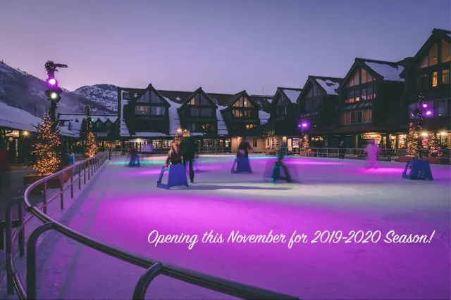 Resort Center Ice Skating Rink