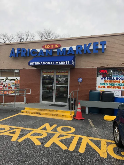 So It Is African Market