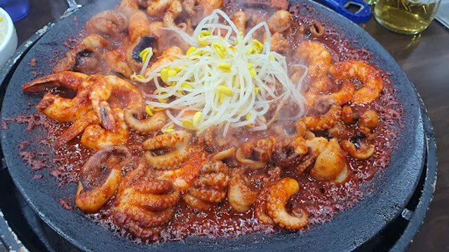 해가솥뚜껑쭈꾸미