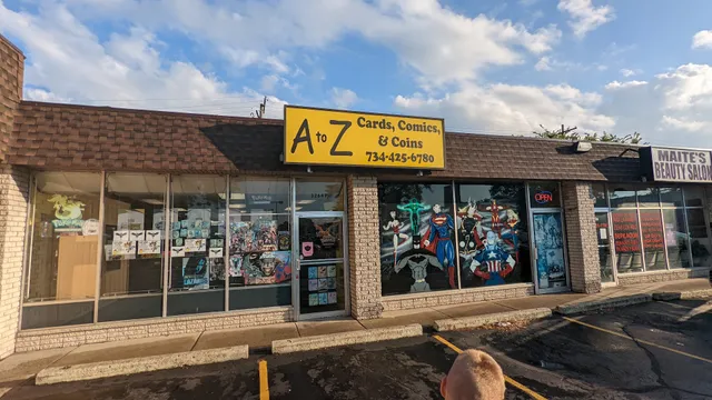 A To Z Cards Comics Coins