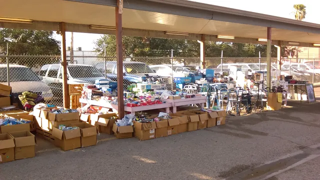 Snack de la pulga de Hidalgo Texas
