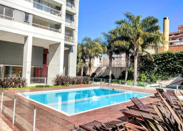 Moderno departamento temporal Rocamora con piscina