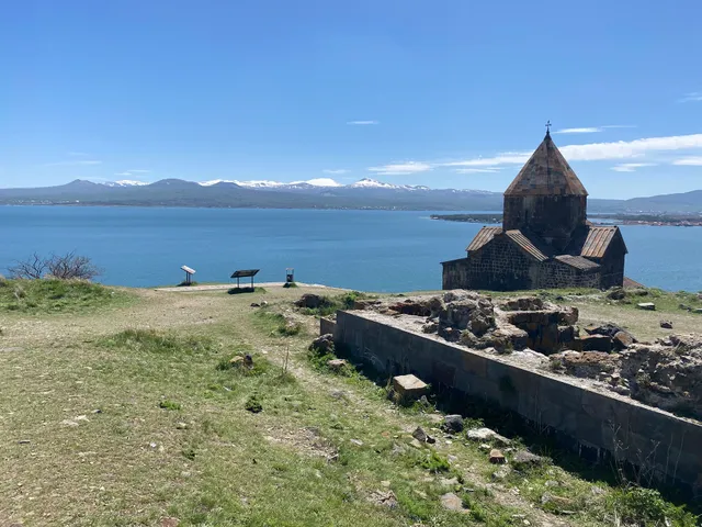 Sevan Lake And Monestry..