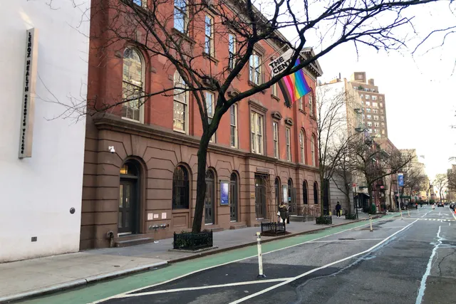 Keith Haring's Bathroom Mural