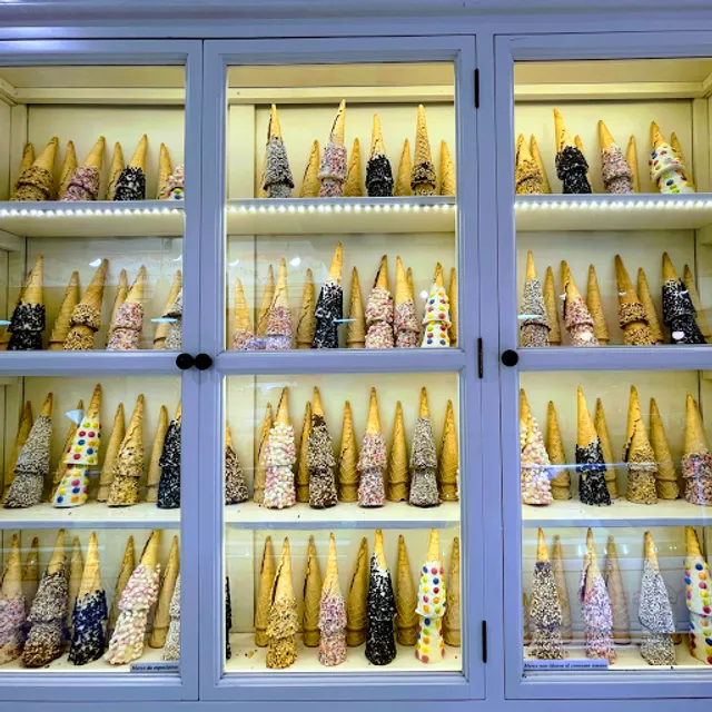 Ice cream and mozzarella