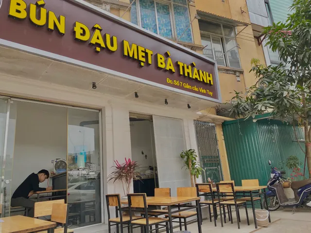 Bún đậu mẹt Bà Thành