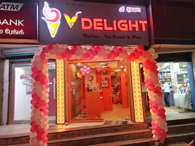 Vdelight waffles, Ice cream & more