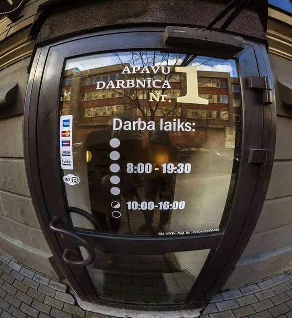 Apavu Darbnica Nr. 1.