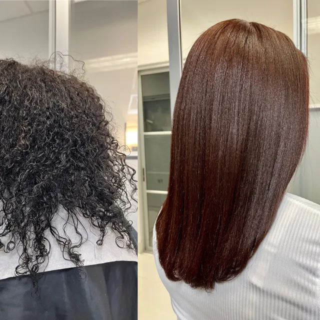 FLOR LIS SALON | Blowout | Silk Press | Dominican Blowout | Balayage Color Technique | Women Haircut | Curly Haircut