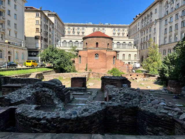 Ancient orthodox rotunda church "Saint George"