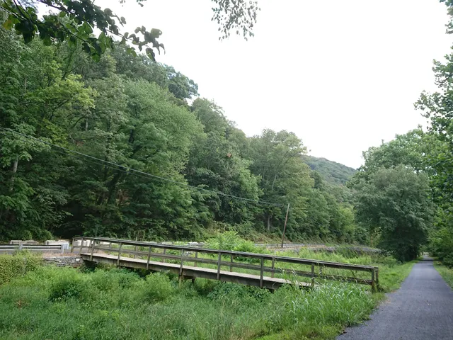 Footbridge to Potomac River