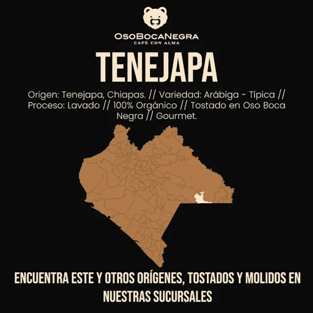 Oso Boca Negra Sucursal Arista