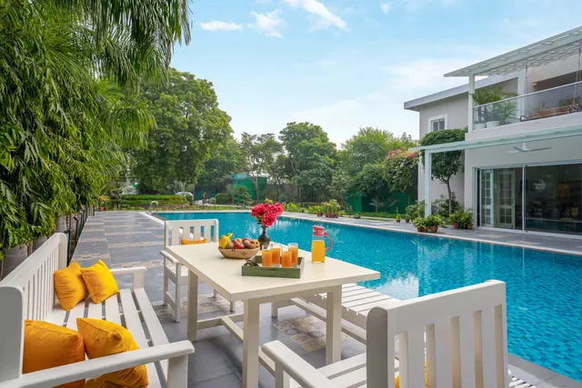 StayVista at Verdant Acres | Premium Villa with Pool in Agra