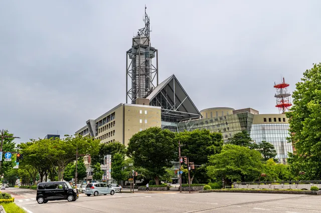 Toyama City Hall observation tower