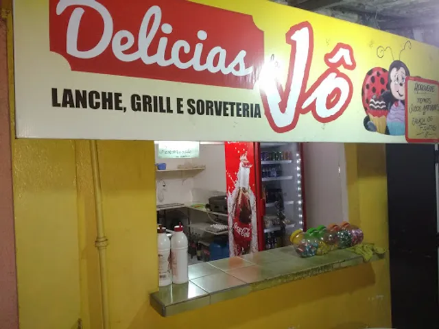 Delícias da Jô, Lanche e Sorveteria.