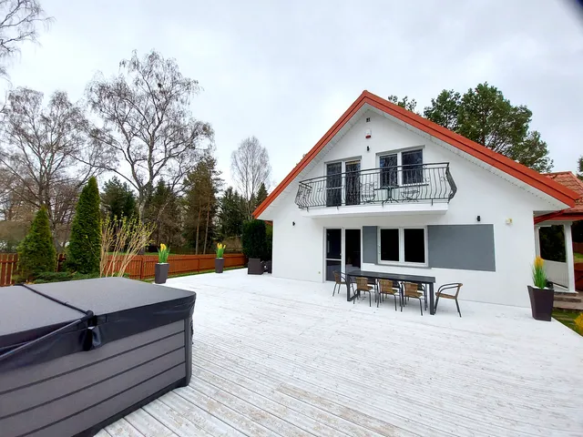 Dom nad jeziorem Mazury