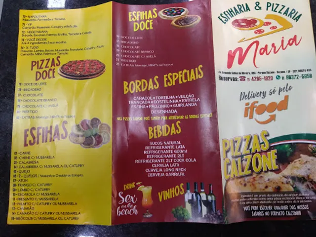 Esfiharia e Pizzaria Maria