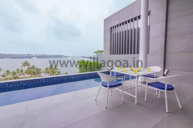 Luxury sea view pool villa Goa Glory