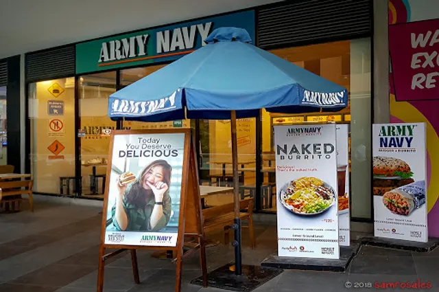 ArmyNavy Burger + Burrito
