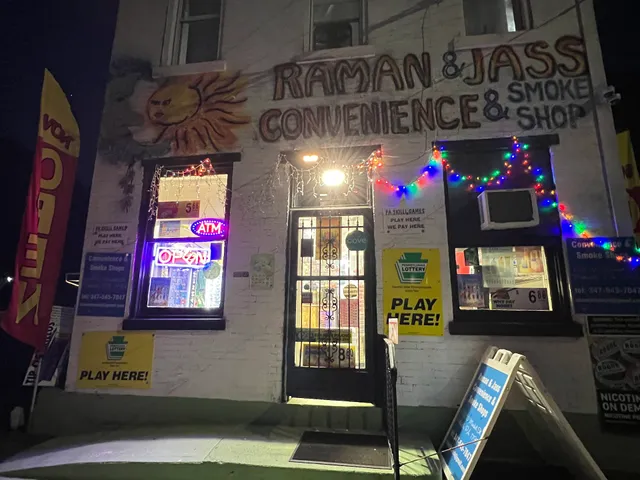 Raman and Jass convenience and smoke shop