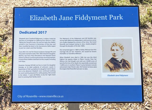 Elizabeth Jane Fiddyment Park