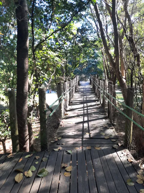 Passarela de acesso ao Parque