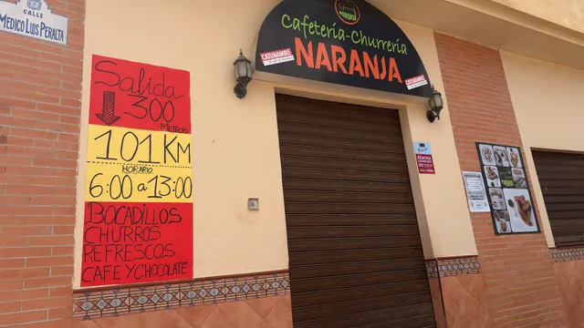 Cafeteria Churreria Naranja