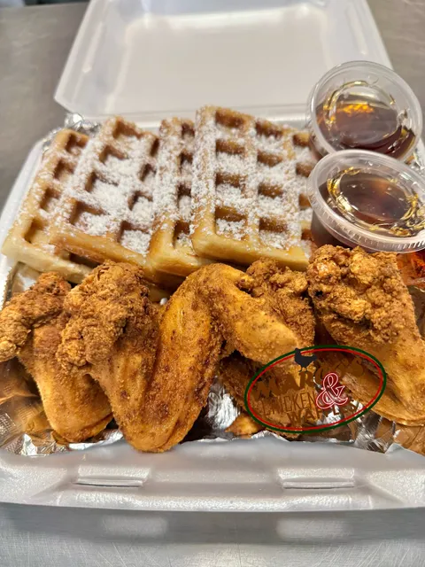 Marcos Chicken and waffles