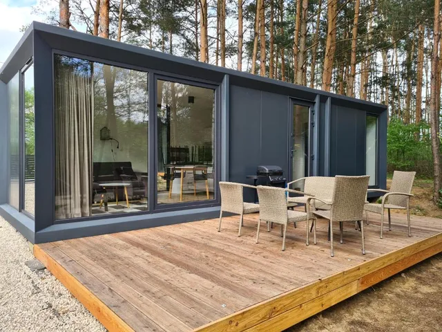 Nowoczesne Domki Na Hamaku