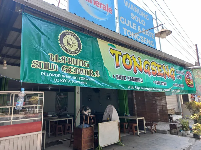 Tongseng dan Sate Kambing "Warung Solo Gembira" Jombang