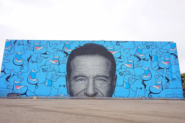 Robin Williams Mural