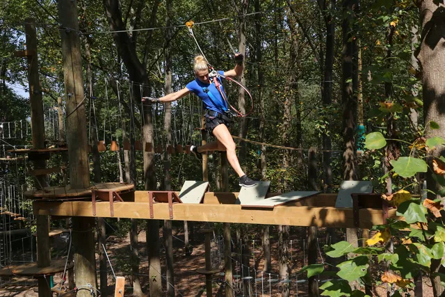 Tree Trekkers Frederick Outdoor Aerial Adventure Ropes and Zipline Park