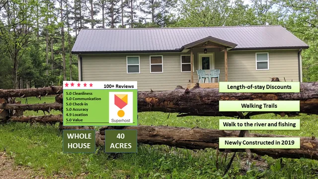 Whispering Pines in the Country on 40 Acres