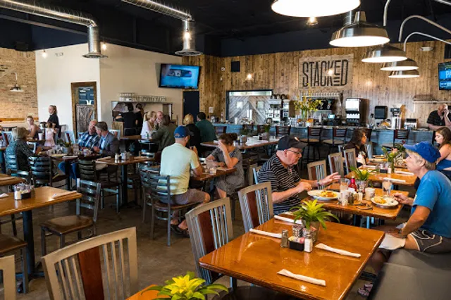 Stacked Breakfast and Lunch