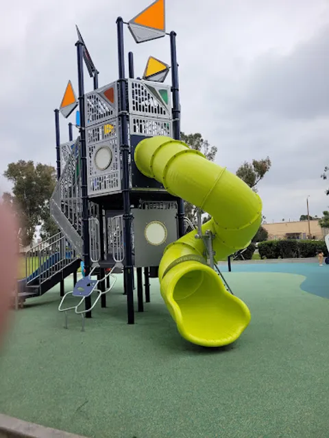 Playground Inside Huntington Beach Central Park