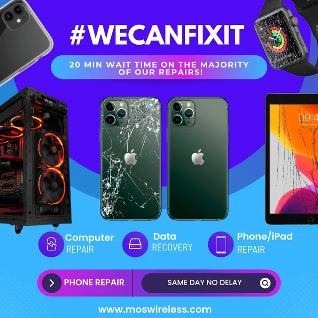 MO's Wireless - Cell phone & Computer Repair