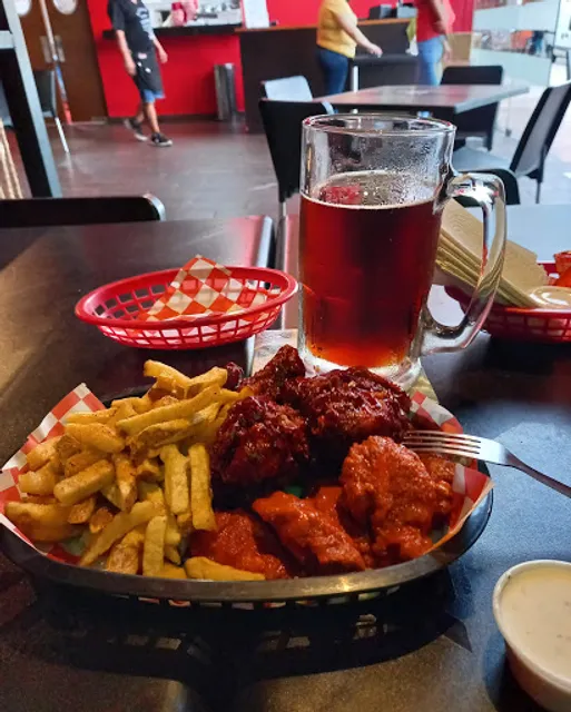 Red Sauce Wings & Drinks