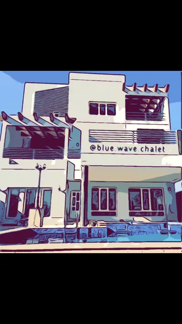Blue wave Chalet شاليه بلو ويڤ