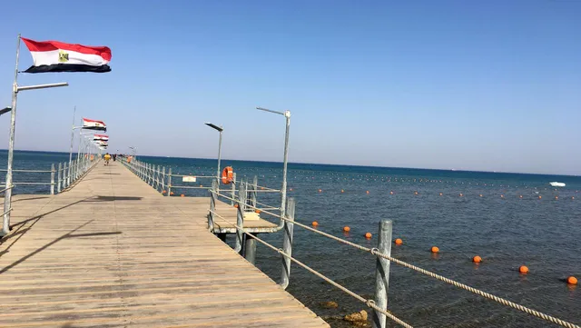 Royal chalet at Porto south Beach