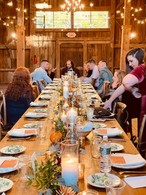 Geraniums Red Delphiniums Blue