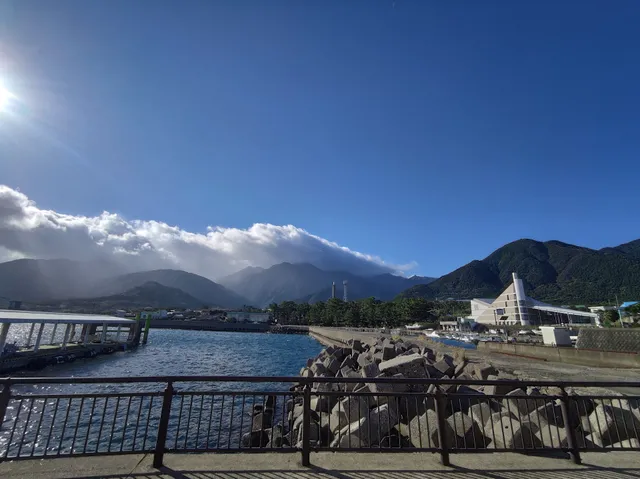 High-speed ship Toppy & Rocket Miyanoura Port Waiting Room.