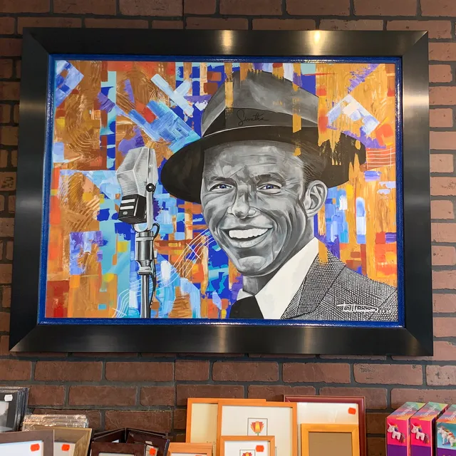 Way Up Art and Frame